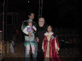 Our Volunteer Princesses Nhu & Tram w/Ghoulish Mummy& Pop